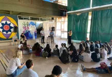 Inicio del ciclo lectivo en la Escuela Secundaria 2 Manuel pardal (ex colegio nacional)