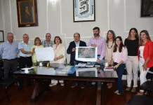 El municipio y la CES firman convenio para ampliación de la iluminación en la ruta 205