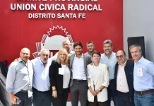 El intendente de Saladillo, José Luis Salomón, participó en la ciudad de Santa Fe del Encuentro Nacional de Intendentes organizado por la Unión Cívica Radical