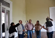 Avanzan con las obras en el Honorable Concejo Deliberante, para el 19 de marzo estarán finalizadas