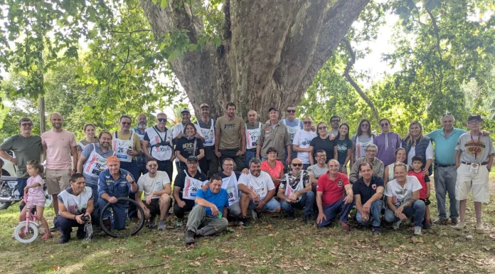 Las motos clásicas volvieron a rodar: Exitosa convocatoria en la travesía por «Las Tres Capillas»