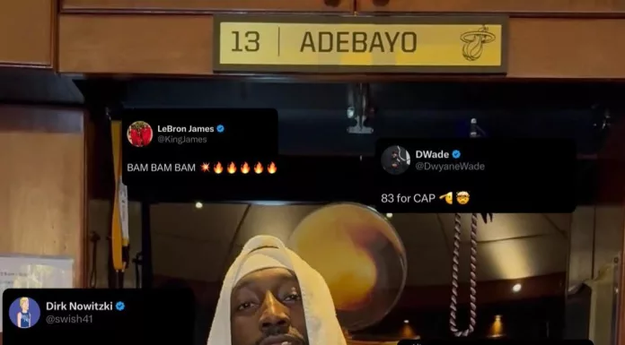Bam Adebayo hace historia en la NBA superando a Kobe Bryant con 83 puntos