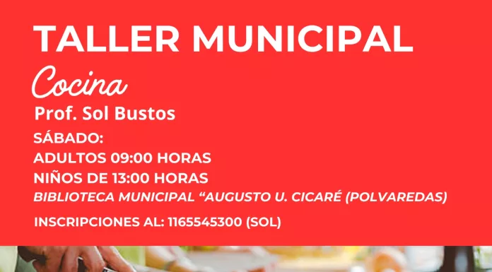 Propuestas de Talleres Culturales Municipales para este año 2026