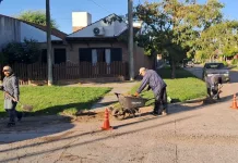 Municipalidad de Saladillo || Avanzan con trabajos de limpieza y mantenimiento