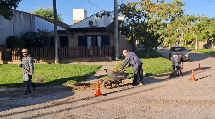 Municipalidad de Saladillo || Avanzan con trabajos de limpieza y mantenimiento