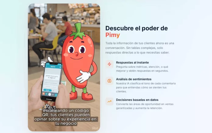 Preguntale a Pimy Tu asistente de IA que conoce todo sobre tu negocio. Hacele cualquier pregunta y obtené respuestas inteligentes al instante. Preguntale a Pimy Tu asistente de IA que conoce todo sobre tu negocio. Hacele cualquier pregunta y obtené respuestas inteligentes al instante.