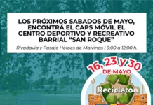 CAPS Móvil estará presente en el Playón «San Roque»