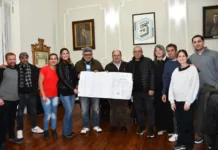 Urso recibio los planos del Estadio Lindolfo Aguilar