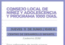 ENCUENTRO DE JUNIO – CONSEJO LOCAL DE NIÑEZ Y ADOLESCENCIA Y PROGRAMA 1000 DÍAS