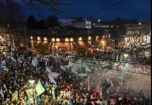 Saladillo || Una multitud festejó el triunfo de la scaloneta
