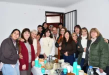 Graciela Juan cumplió 61 años de vida celebrando con sus amigas y compañeras de trabajo destacando y agradeciendo su franca y total recuperación luego de la caída de su moto ocurrida el 7 de Enero