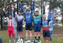 Ciclismo: Saladillenses corrieron en Lobos