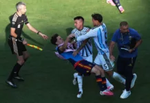 Los detalles de la pelea entre los jugadores de Argentina y España tras la final del Mundial: la intervención clave de Scaloni
