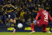 Boca golpeó en el momento justo, venció a O’Higgins y viajará a Chile con ventaja