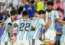 La Selección ya está en Atlanta para el choque de mañana con Inglaterra